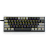 Key Mechanical Keyboard Two Colors Key CAP Computer E-sports Game MonochromeRGB Light - Image 6