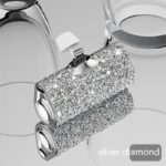 Diamond Pocket Capsule Emergency Power Bank Diamond-embedded Mini Lipstick Small Portable Power Source - Image 3