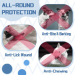 Dog Muzzle Air Mesh Breathable Muzzle For Medium Large Sized Dogs To Anti  Prevent Biting Barking Chewing Soft Basket Muzzle For German Shepherd Dog With Reflective  Adjustable Strap - Image 8