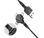 Telescopic data line three-in-one fast charging data line - Image 7