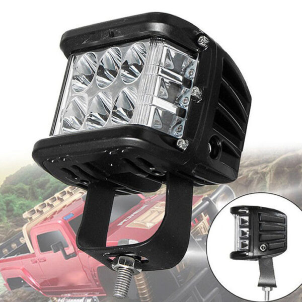 Motorcycle side flash 36W work light