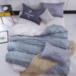 Pure cotton four-piece set cotton bed linen duvet cover single - Image 5