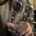 Japanese And Korean Ins Sweet Girl Bow Phone Case - Image 3