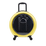 Pet Trolley Bag Transparent Reinforced Portable PC Cat Bag Dog Out - Image 9