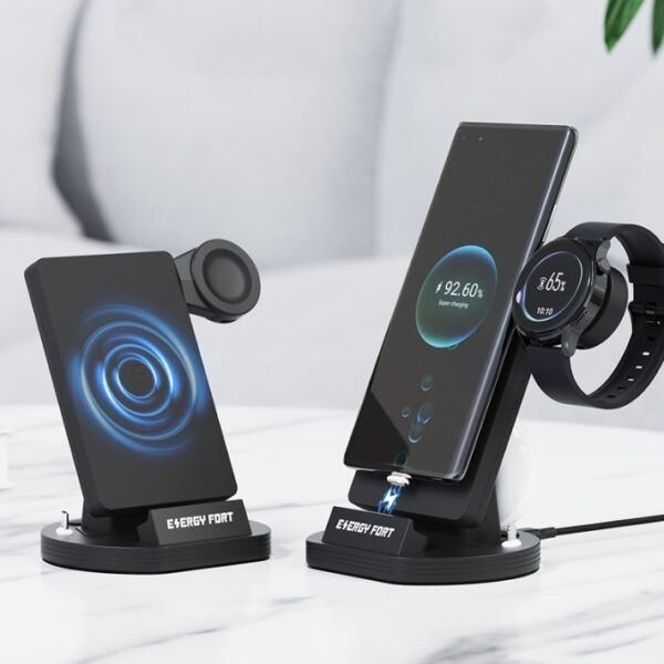 Mobile Phone Fast Magnetic-absorbing Wireless Charger Headset Watch Wireless Charging Base