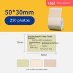 Three-proof Thermal Paper Sticker Waterproof Color Label Printing Paper - Image 2