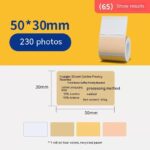 Three-proof Thermal Paper Sticker Waterproof Color Label Printing Paper - Image 3