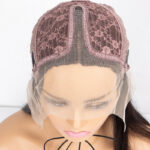 Practical Ladies Brazilian Hair T-shaped Lace Headgear - Image 5