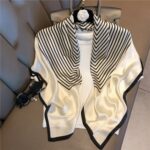 Women's New Geometric Square Scarves - Image 9