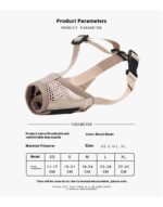 Pet Dog Anti Food Anti Bite  Breathable Drinking Faucet Cage - Image 3