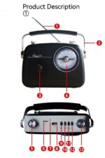 Speaker Signal Strong Stereo Portable Radio - Image 10