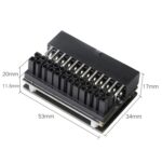 Chassis Mainboard ATX Power Supply 24Pin90 Degrees Steering Elbow Line Running Accessories - Image 9