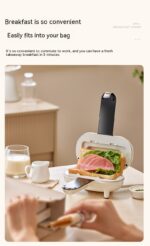 Breakfast Machine Household Small Hot Pressing Sandwich Bread Toaster - Image 9