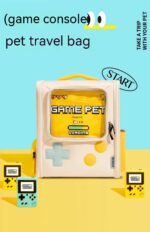 Game Console Retro Style Pet Cat Bag Portable Out Backpack Foldable Large Capacity Dogs And Cats Travel Nest - Image 7