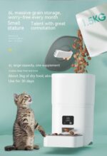 6L Remote Intelligent Life Automatic Pet Feeder Cat Timing WIFI - Image 9