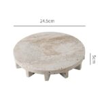 Vintage Huangdongshi Decorative Fruit Storage Tray - Image 9