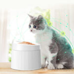 High Leg Neck Protection Large Capacity Anti-tumble Cat Bowl - Image 10