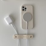 Original Design Beige Litchi Leather Phone Case - Image 9