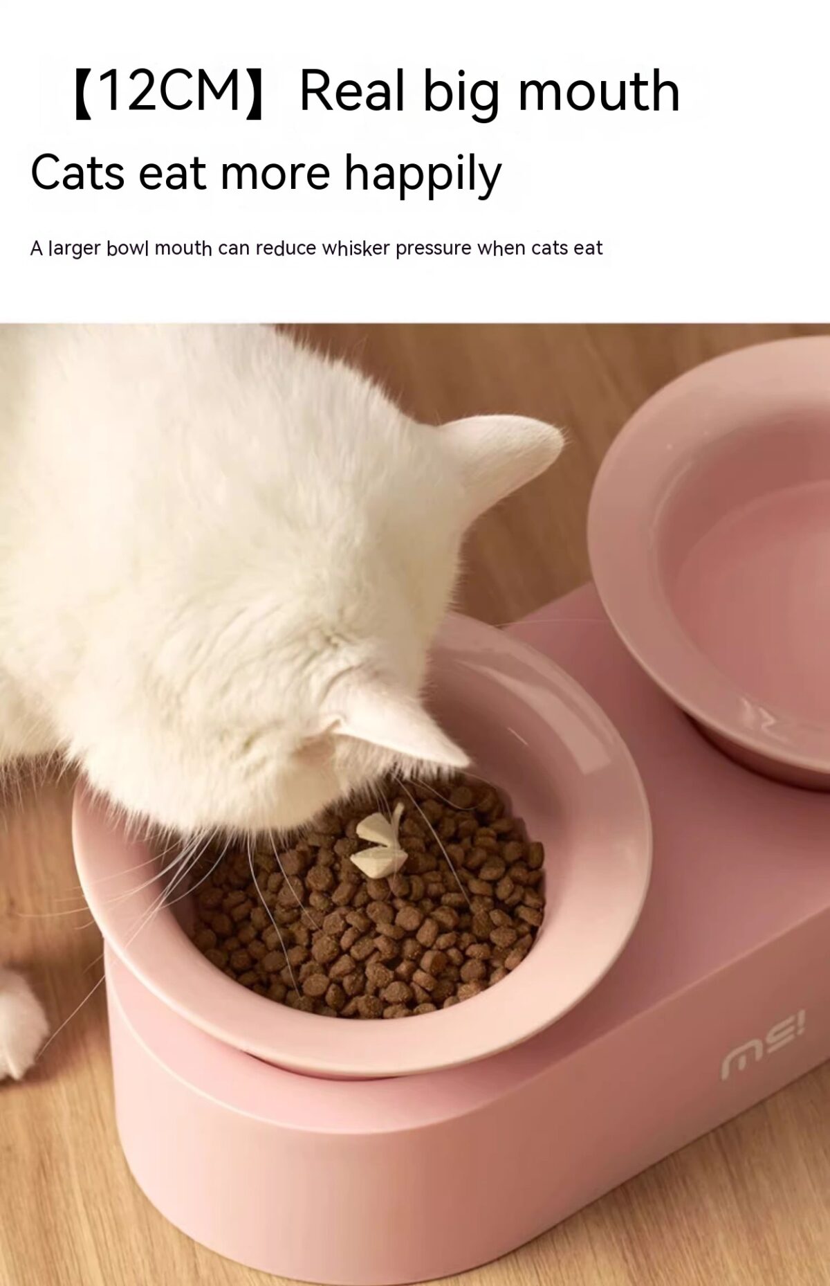 Cat Dog Ceramic Double Bowl - Image 6