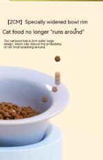 Cat Dog Ceramic Double Bowl - Image 8