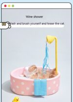 Bathtub Pet Bed Autumn And Winter Warm Nest Cat Dog Deep Sleeping Bed Cat Teaser Toy - Image 9