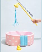 Bathtub Pet Bed Autumn And Winter Warm Nest Cat Dog Deep Sleeping Bed Cat Teaser Toy - Image 10