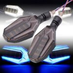 Motorcycle Modified Two-color Light Guide 30LED Steering Indicator Signal - Image 9