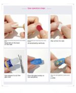 Handmade Detachable Almond Wear Nail Stickers - Image 9
