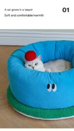 Pet Bed Teacup Dog Kennel Four Seasons Universal - Image 10