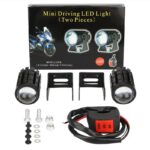 Two-color Lens External Electric Car Motorcycle Lock And Load Spray Headlight - Image 8