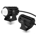 Two-color Lens External Electric Car Motorcycle Lock And Load Spray Headlight - Image 4