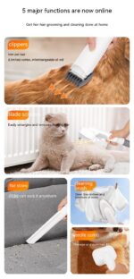 Pet Blowing And Combing All-in-one Machine Large Dog Lady Shaver - Image 6