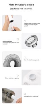 Pet Blowing And Combing All-in-one Machine Large Dog Lady Shaver - Image 9