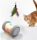 Automatic Cat Teasing Toy Roller Pet Glow - Image 10