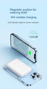 Magsafe20W Fast Charging Magnetic Wireless Power Bank - Image 9