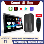 Carplay Original Car Wired To Wireless AI Box Qualcomm Android System - Image 7