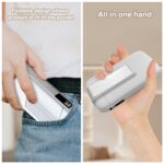 Three-in-one Magsafe Wireless Fast Charging Folding Mobile Phone Magnetic Bracket Vertical Power Bank - Image 9