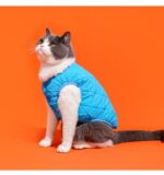 Polar Fleece Winter Warm Breasted Vest Cat Pet Clothes - Image 7