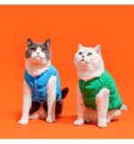 Polar Fleece Winter Warm Breasted Vest Cat Pet Clothes - Image 8