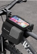 Bilateral Tube Touch Screen Saddle Bag - Image 8