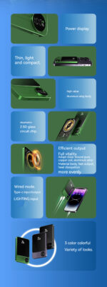 Portable Wireless Magnetic Ultra-thin Mobile Power Supply - Image 8