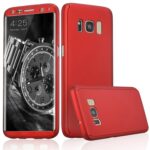 S8 All Inclusive Mobile Phone Shell 360 Degree Frosted Protection PC Hard Sleeve Tempered Film. - Image 4