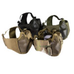 Breathable steel wire tactical mask