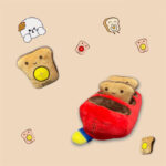 Pet Dog Bread Machine Plush Toy Hide Food Molar - Image 5