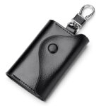 Men's Multi-functional High-grade Genuine Leather Keychain Card Holder Large Capacity Storage Fantastic - Image 5