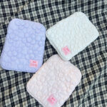 South Korea Embroidered Bubble Cotton Flower Tablet PC Bag1315-inch Notebook Storage Bag - Image 6