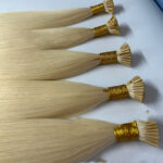 White Hair ExtensionBraided  Straight High Range - Image 4