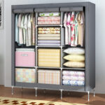 Super large simple wardrobe / dustproof wardrobe / super hang clothes, wardrobe / new outlets direct sales - Image 4