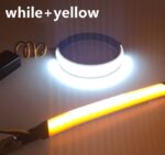 Two-color motorcycle modified turn signal front shock absorber LED ring turn signal modified LED turn light ring - Image 8