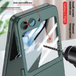Phone Case Folding Screen Film Integrated All-inclusive Drop-resistant Protective Cover Ultra-thin Matte Cover - Image 3